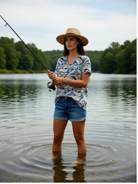 Reel Legends - Freeline, Women's Shirt, Size Large (B44) NWOT
